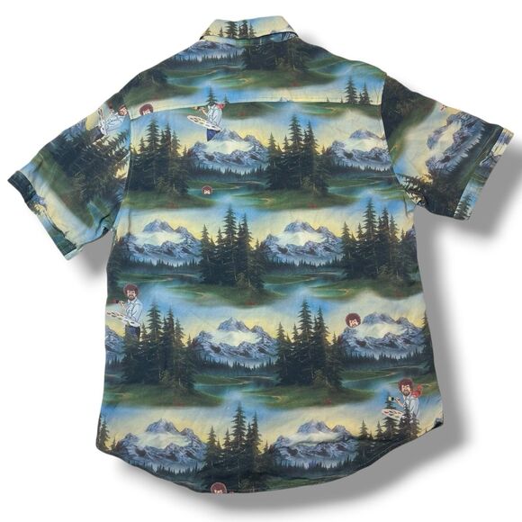 RSVLTS x Bob Ross Shirt Mens Medium - Picture 3 of 6